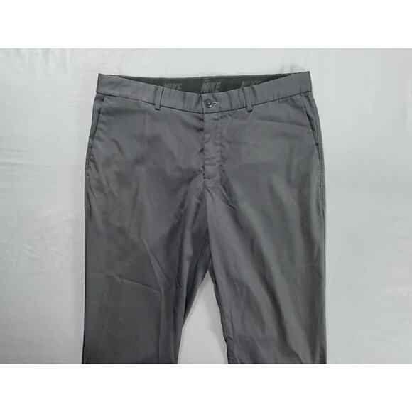 Nike 833194 Flat Front Lightweight Microfiber Golf Pants. Medium Gray, 34X32 EUC - Picture 5 of 9